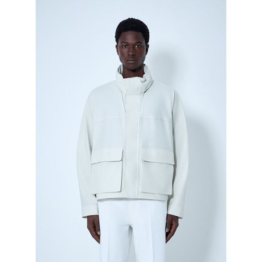 Lemaire Men High-Collar Utility Jacket